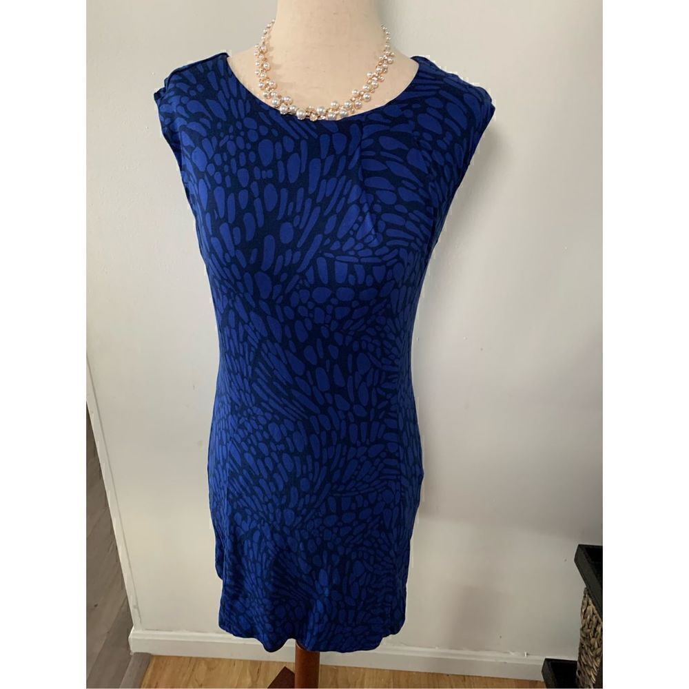 Loft size xs petite blue dress